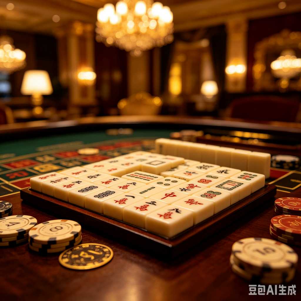 multi color mahjong set custom