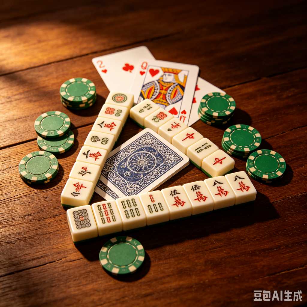desktop decoration mahjong set