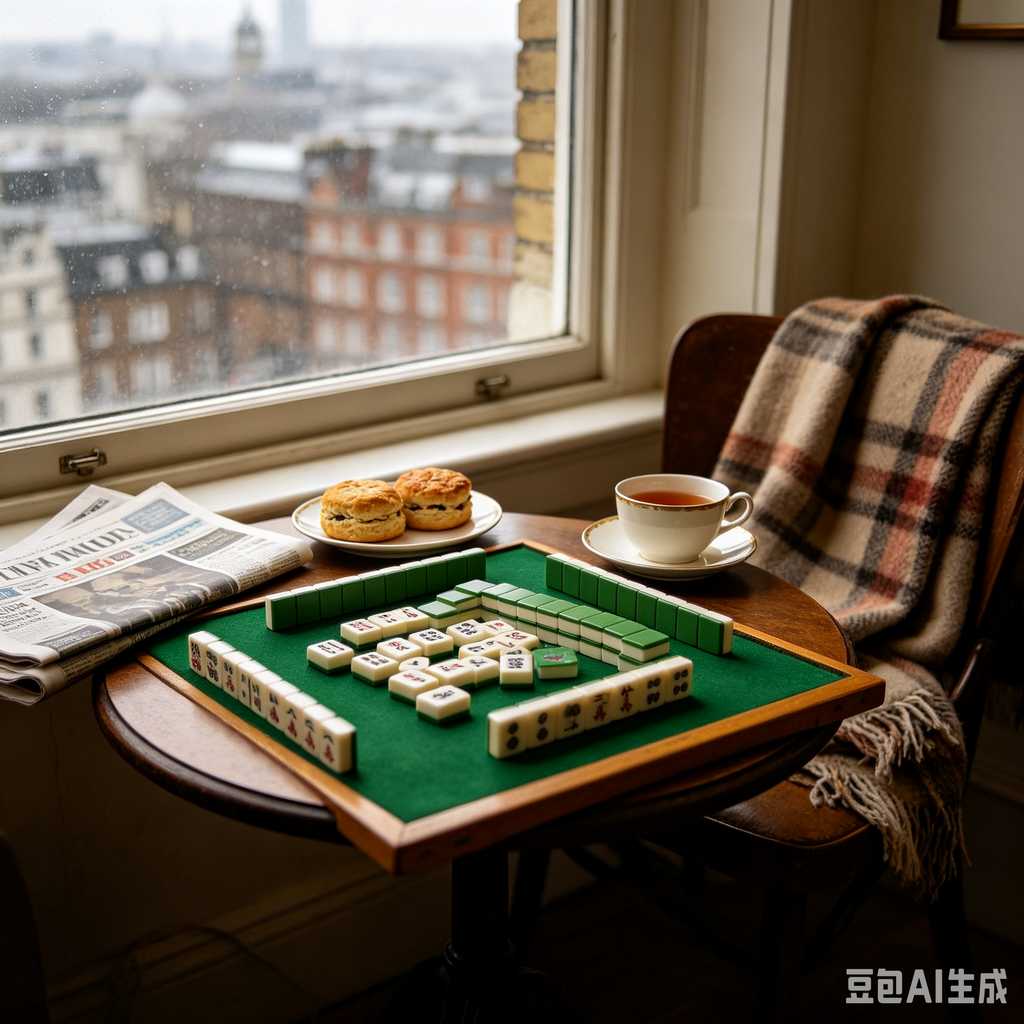sandalwood mahjong set