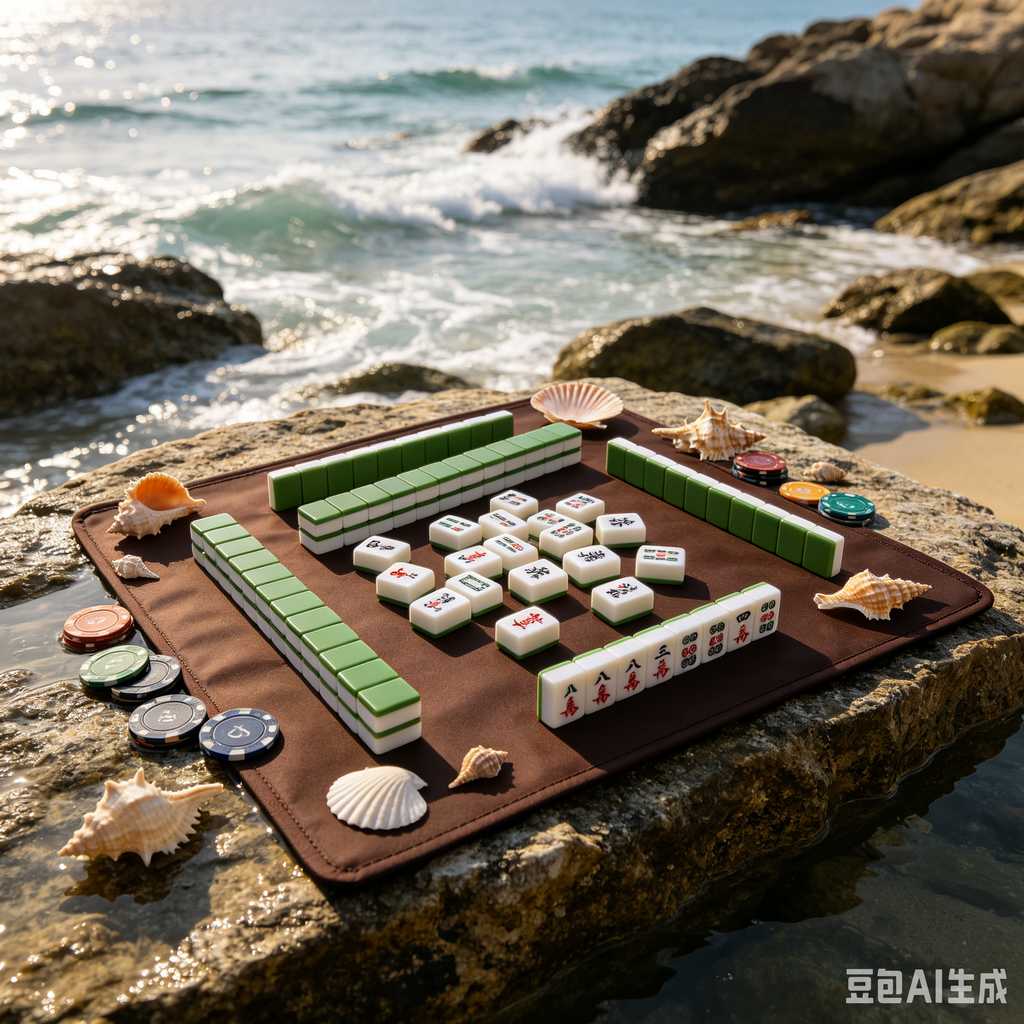 traditional oriental mahjong tiles